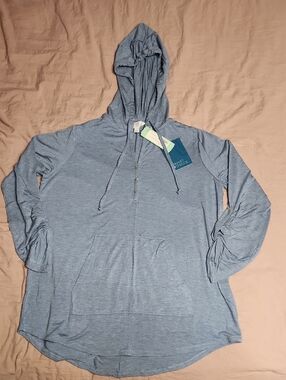 Stirch Fix Market & Spruce Blue Lightweight Hoodie